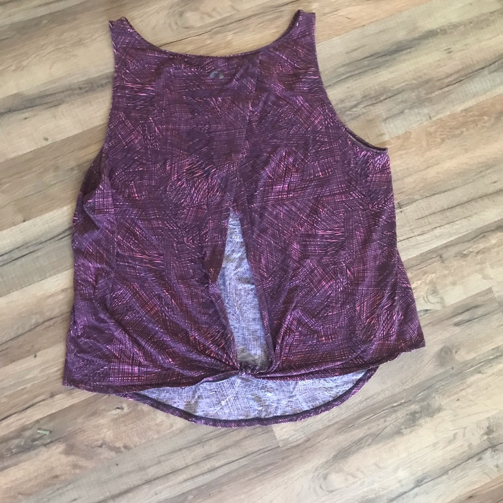 Work out backless top - under armour